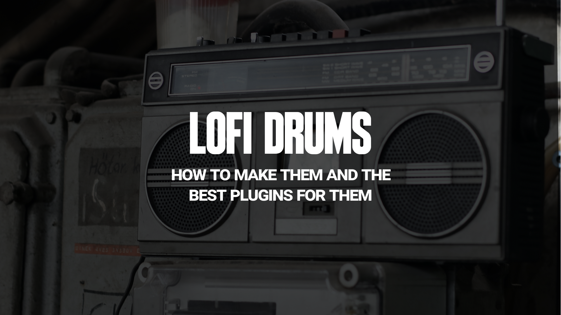 Free lofi drum top samples