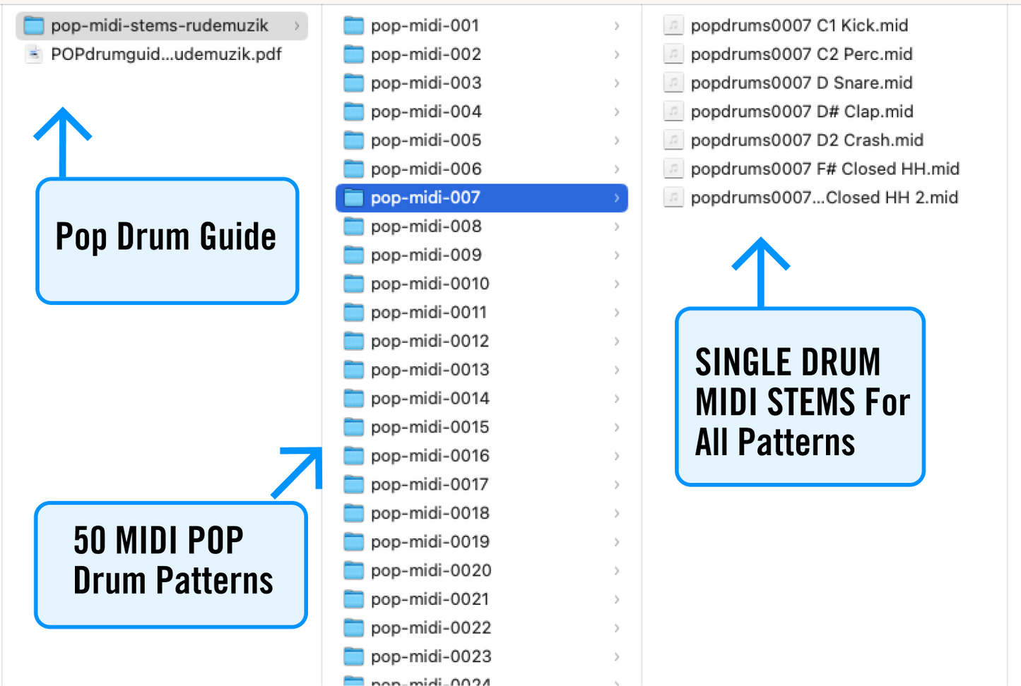 Pop Drum Guide - RUDEMUZIK