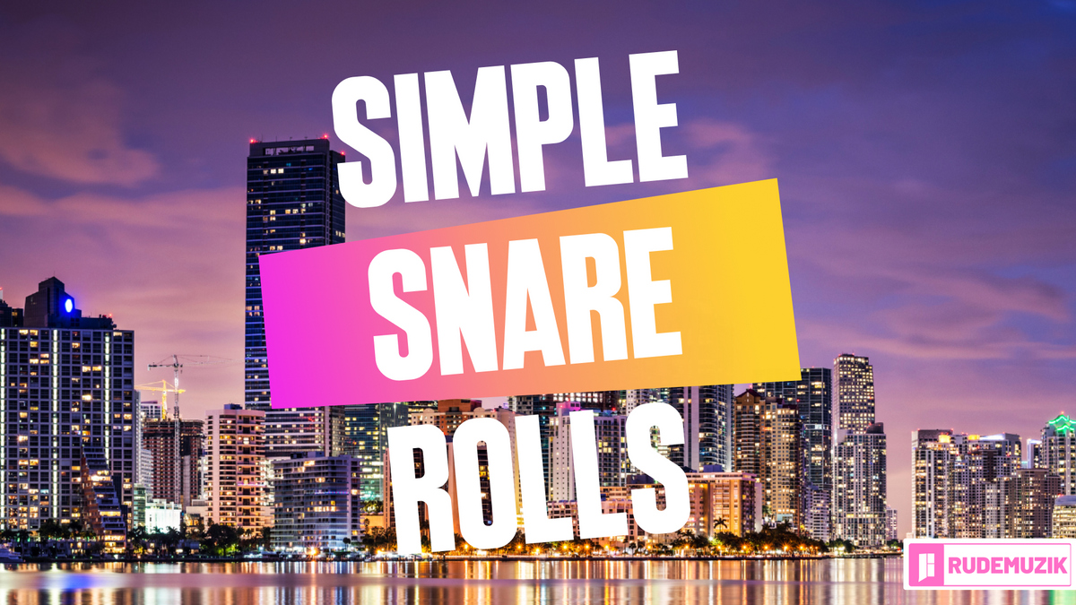 Simple Snare Rolls - How To Make Them [MIDI] [Audio] – MIDI MIGHTY