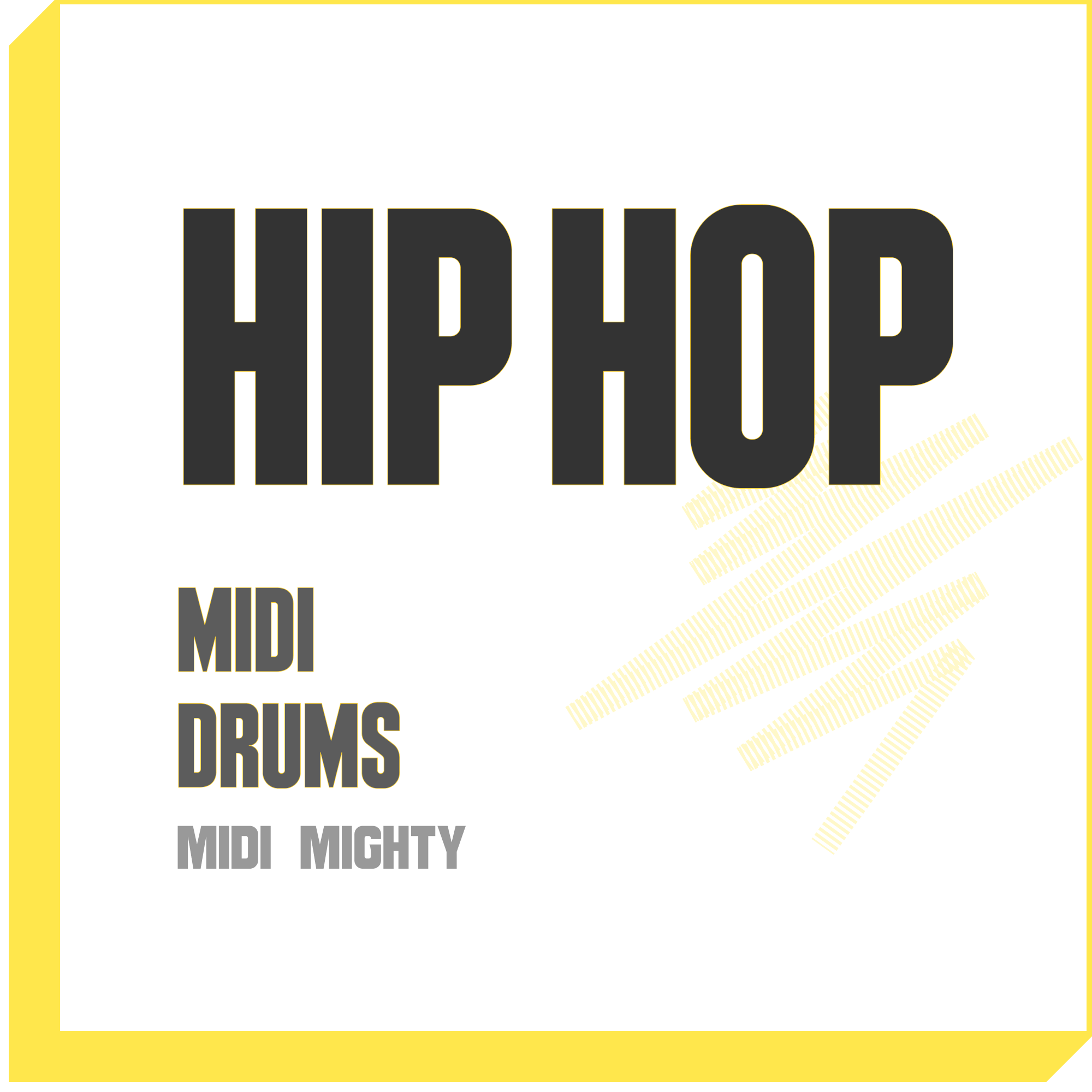HipHop MIDI Drums MIDI MIGHTY
